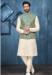 Picture of Resplendent Satin Beige Kurtas