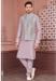 Picture of Statuesque Silk Thistle Kurtas