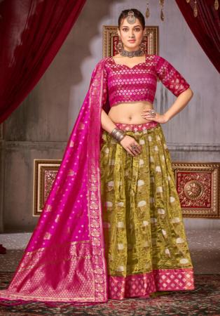 Picture of Beautiful Silk Peru Lehenga Choli