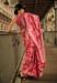 Picture of Statuesque Organza Fire Brick Saree