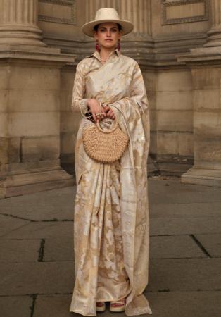 Picture of Alluring Organza Tan Saree