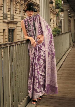 Picture of Marvelous Organza Dim Gray Saree