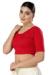 Picture of Radiant Georgette Crimson Designer Blouse