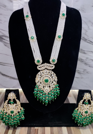 Picture of Beautiful Sea Green Necklace Set