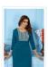 Picture of Beautiful Cotton Teal Kurtis & Tunic