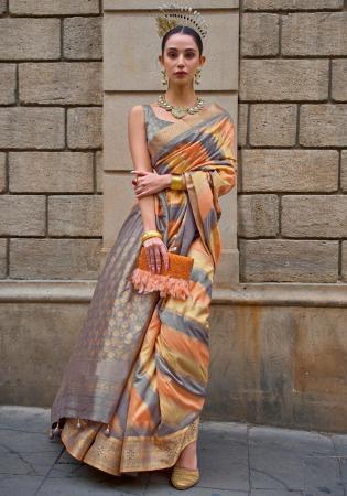 Picture of Statuesque Silk Sienna Saree