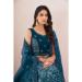 Picture of Shapely Net Navy Blue Lehenga Choli