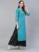 Picture of Beauteous Rayon Medium Turquoise Kurtis & Tunic