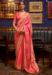 Picture of Beautiful Silk Salmon Saree