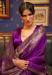 Picture of Stunning Silk Brown Saree