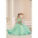 Picture of Superb Georgette Dark Sea Green Lehenga Choli