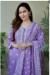 Picture of Chiffon Light Slate Grey Readymade Salwar Kameez