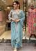 Picture of Chiffon Light Slate Grey Readymade Salwar Kameez