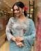 Picture of Chiffon Light Slate Grey Readymade Salwar Kameez