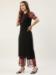 Picture of Shapely Cotton Black Readymade Salwar Kameez