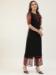 Picture of Shapely Cotton Black Readymade Salwar Kameez