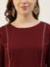 Picture of Ravishing Cotton Maroon Readymade Salwar Kameez