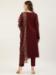 Picture of Ravishing Cotton Maroon Readymade Salwar Kameez