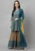 Picture of Amazing Cotton Steel Blue Readymade Salwar Kameez