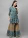 Picture of Amazing Cotton Steel Blue Readymade Salwar Kameez