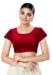 Picture of Grand Linen Maroon Designer Blouse