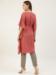 Picture of Alluring Crepe Light Coral Kurtis & Tunic