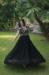 Picture of Beautiful Georgette Black Readymade Gown