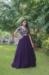 Picture of Stunning Georgette Purple Readymade Gown