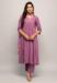 Picture of Ideal Crepe Plum Readymade Salwar Kameez