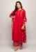 Picture of Sublime Crepe Red Readymade Salwar Kameez