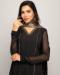 Picture of Comely Crepe Black Readymade Salwar Kameez