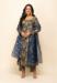 Picture of Good Looking Crepe Steel Blue Readymade Salwar Kameez