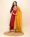 Picture of Sublime Crepe Fire Brick Readymade Salwar Kameez