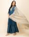 Picture of Ravishing Crepe Midnight Blue Readymade Salwar Kameez