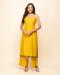 Picture of Comely Crepe Orange Readymade Salwar Kameez