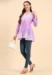 Picture of Comely Georgette Plum Kurtis & Tunic