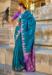 Picture of Marvelous Silk Dark Cyan Saree