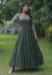 Picture of Bewitching Georgette Dark Slate Grey Readymade Gown