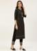 Picture of Radiant Crepe Black Readymade Salwar Kameez