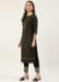 Picture of Radiant Crepe Black Readymade Salwar Kameez