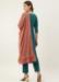 Picture of Crepe Dark Slate Grey Readymade Salwar Kameez