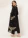 Picture of Good Looking Cotton Black Readymade Salwar Kameez