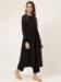 Picture of Good Looking Cotton Black Readymade Salwar Kameez