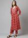 Picture of Splendid Crepe Fire Brick Kurtis & Tunic