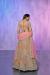 Picture of Graceful Georgette & Net Rosy Brown Lehenga Choli