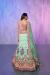 Picture of Georgette & Net Dark Sea Green Lehenga Choli