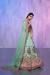 Picture of Georgette & Net Dark Sea Green Lehenga Choli