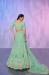 Picture of Georgette & Net Dark Sea Green Lehenga Choli