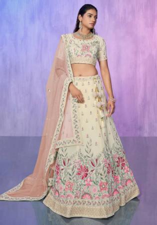 Picture of Charming Georgette & Net Sea Shell Lehenga Choli