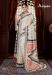 Picture of Enticing Georgette Off White Saree